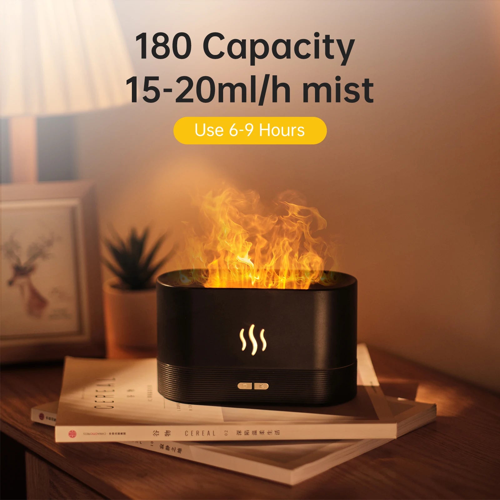 KERMYS Air Humidifier – Ultrasonic Aroma Diffuse