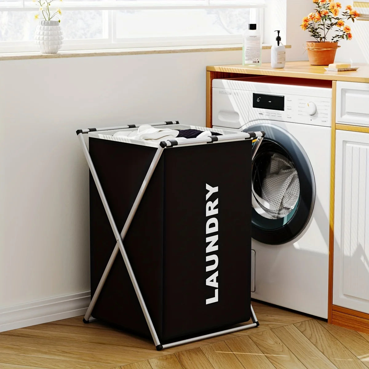 KERMYS Foldable Laundry Hamper