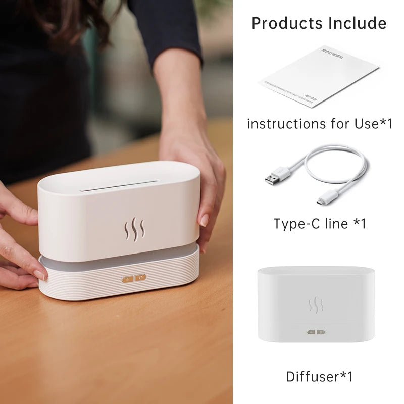 KERMYS Air Humidifier – Ultrasonic Aroma Diffuse