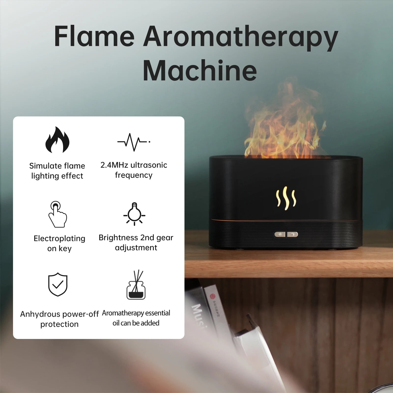 KERMYS Air Humidifier – Ultrasonic Aroma Diffuse