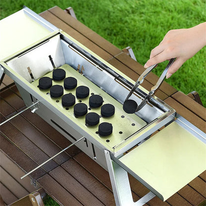 KERMYS Portable BBQ Grill Set