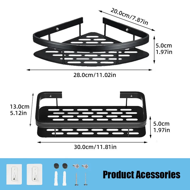 KERMYS Bathroom Organizer Shelf