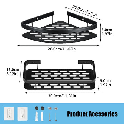 KERMYS Bathroom Organizer Shelf