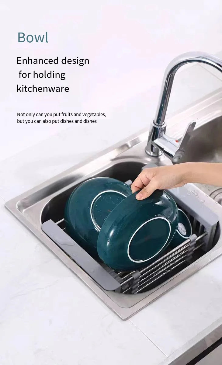 KERMYS Adjustable Drain Basket