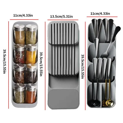 KERMYS Kitchen Cutlery Organizer