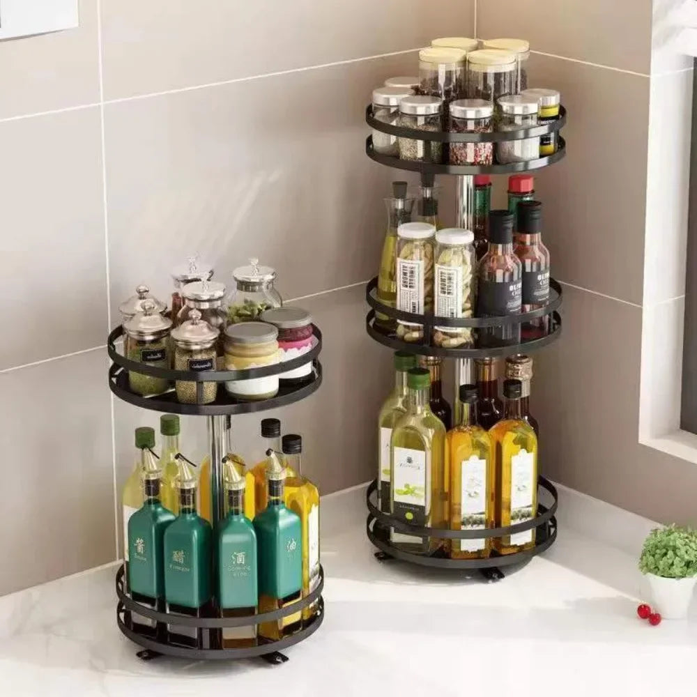 KERMYS Rotating Spice Rack