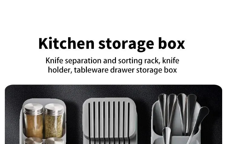 KERMYS Kitchen Cutlery Organizer