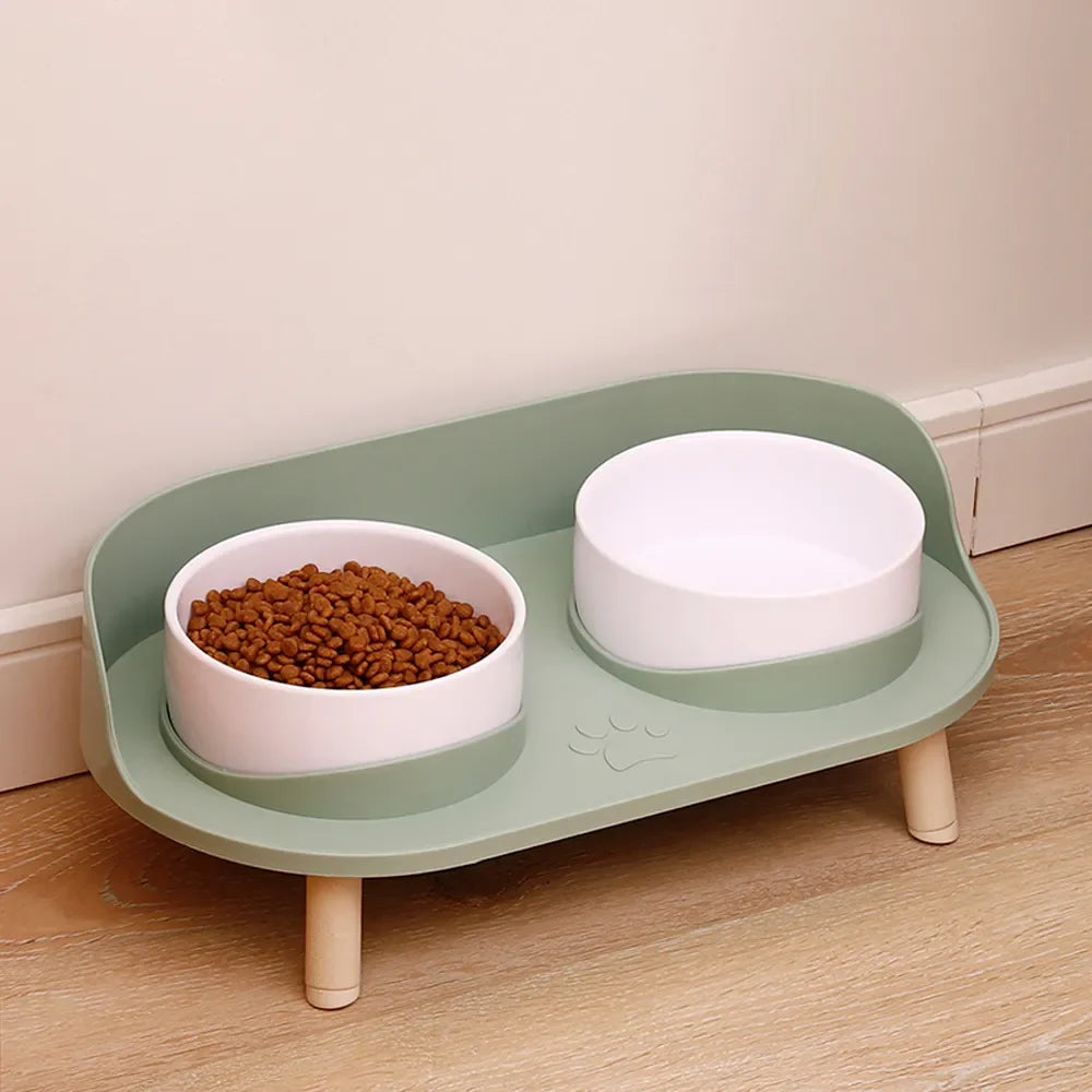 Kermys™ Ceramic Cat Bowls