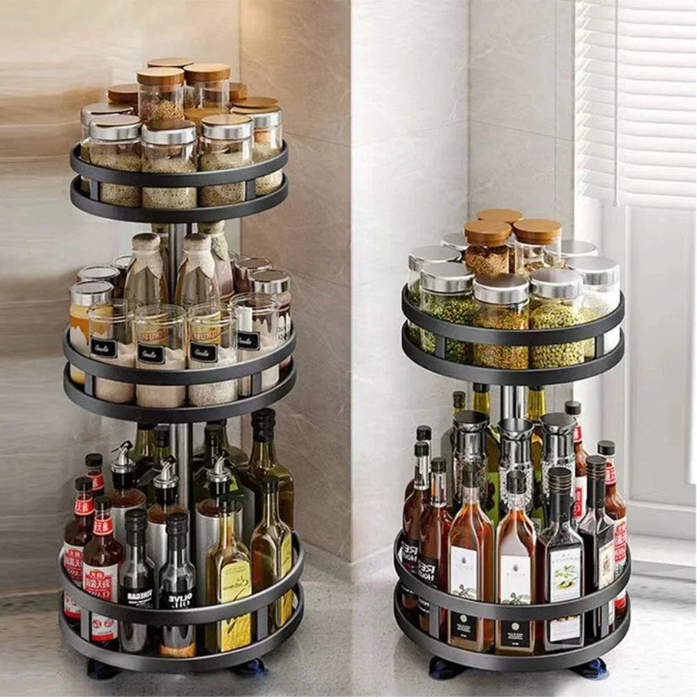 KERMYS Rotating Spice Rack