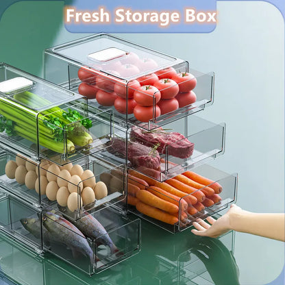 KERMYS Fridge Storage Box