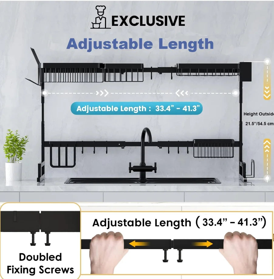 KERMYS Over-Sink Dish Rack
