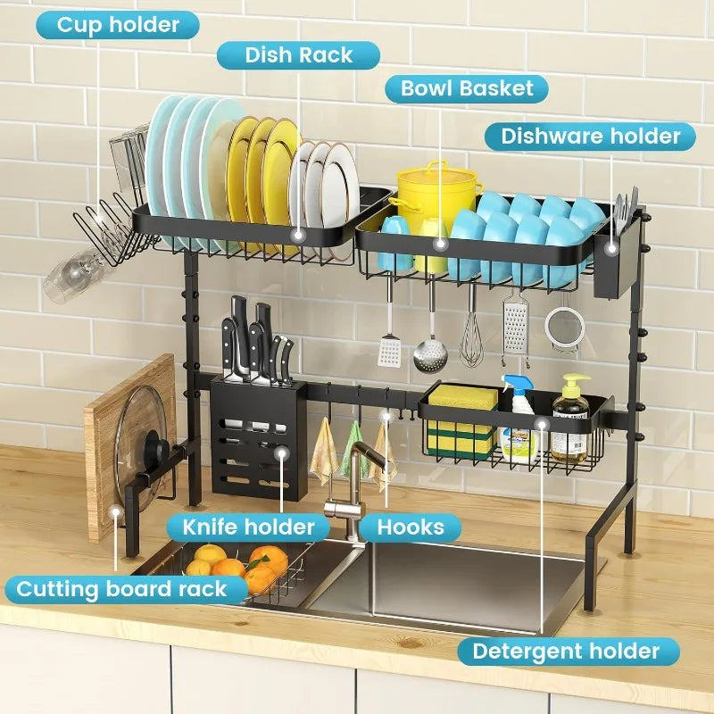 KERMYS Over-Sink Dish Rack