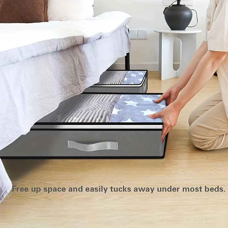 KERMYS Dustproof Under Bed Storage