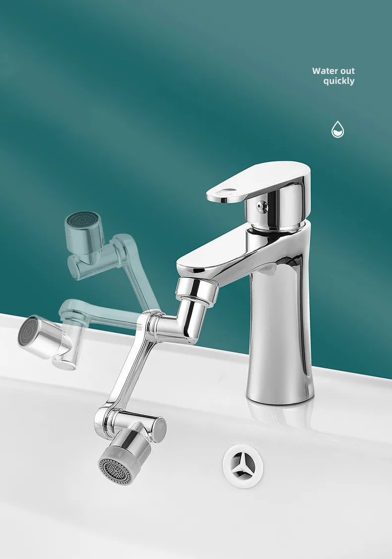 KERMYS 1080° Rotating Faucet Arm